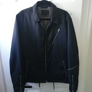 All Saints Black Morro Jacket | Size Small